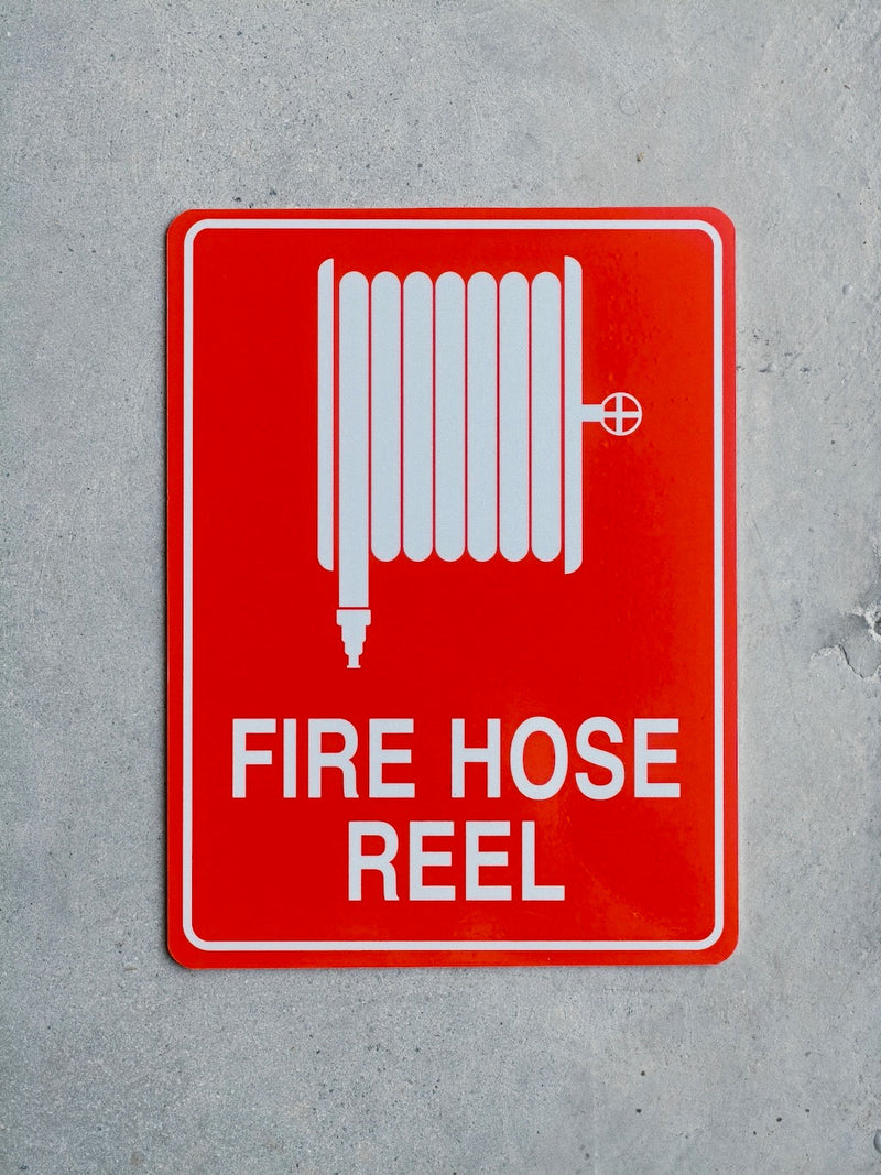 FIRE HOSE REEL SIGN 242EP
