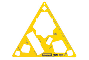 KINCROME Construction Plate Vice-Triangle k9070 -BFD