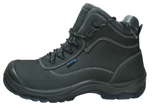 IMPACTA Industrial Lace Up Safety Boots-Black ISBLU3203B