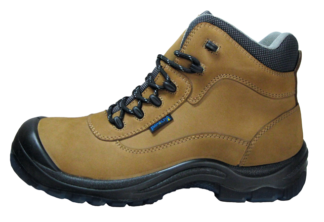IMPACTA Industrial Lace Up Safety Boots-Tan ISBLU3203T