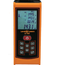 LEVEL 1 LASERS Laser Distance Measure L1-40