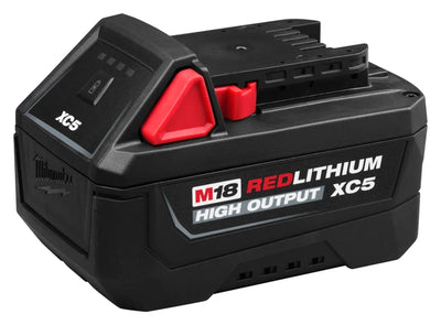 Milwaukee 18V Li-ion REDLITHIUM High Output XC5 Battery-M18HB5