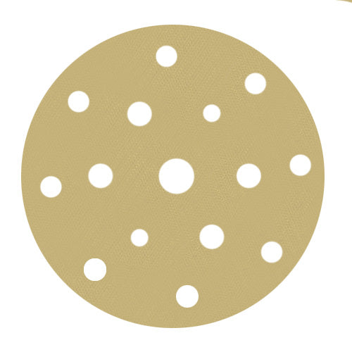 PFERD Abrasives I-CARV Velstick Series Velcro SandPaper-150mm 15Hole 320g 100pck 75600755