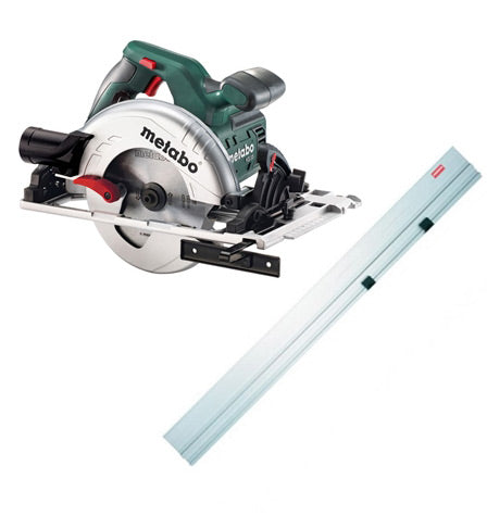 Metabo KS55FSgr 160mm Hi Torque Circular Saw-With 1500mm Guide Rail