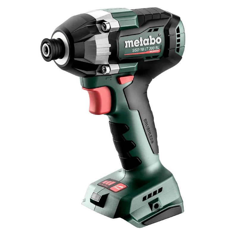 Metabo SSD18LT200BL 18V Cordless Brushless Impact Driver Bare Unit Skin-Gen 2 -BD
