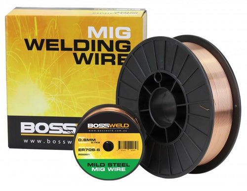 BOSS GASLESS 11 MIG WELDER WELDING WIRE 0.8MM 4.5KG  200353