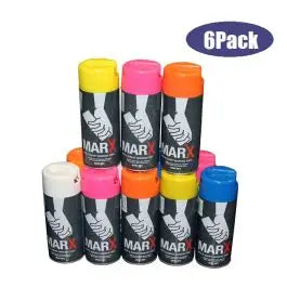 MARX Spot Marking Paint 6Pack-Mix Colour Pack MX X 6