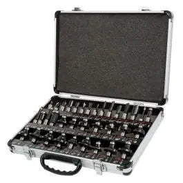 TREND 1/2" TCT Tungsten Carbide Tipped Router Bit Set-35Pce -WWD -BFD