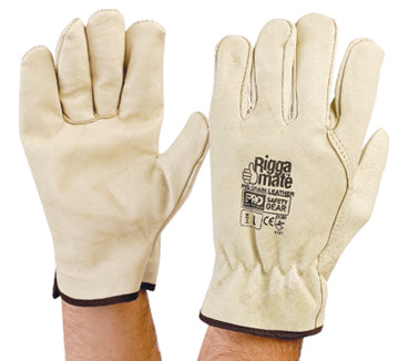 PROCHOICE Riggamate Pig Grain Leather Gloves - Large PGL41L