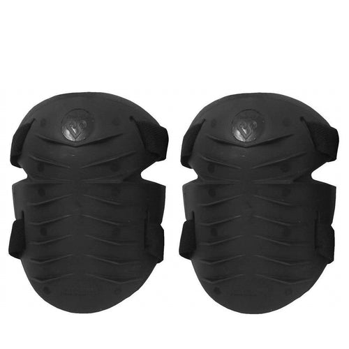 PROTECTOR Tradesman Kneepads Twin Straps Ribbed Flat Hard Outer Surface