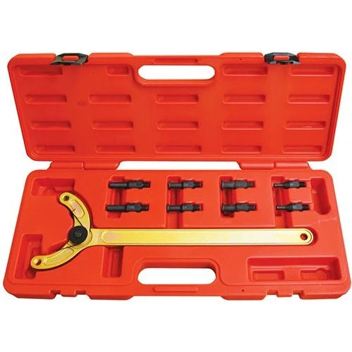 PK Tools 9pc Adjustable Universal Camshaft Pulley Holding Tool - PT53001