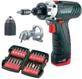 Metabo powermaxx12p POWERMAXX 12 LITHIUM PRO CORDLESSS DRILL KIT