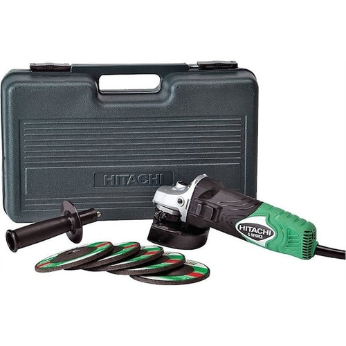 Hitachi G12SR3-BP 115mm 4 1/2" Angle Grinder Bonus Pack
