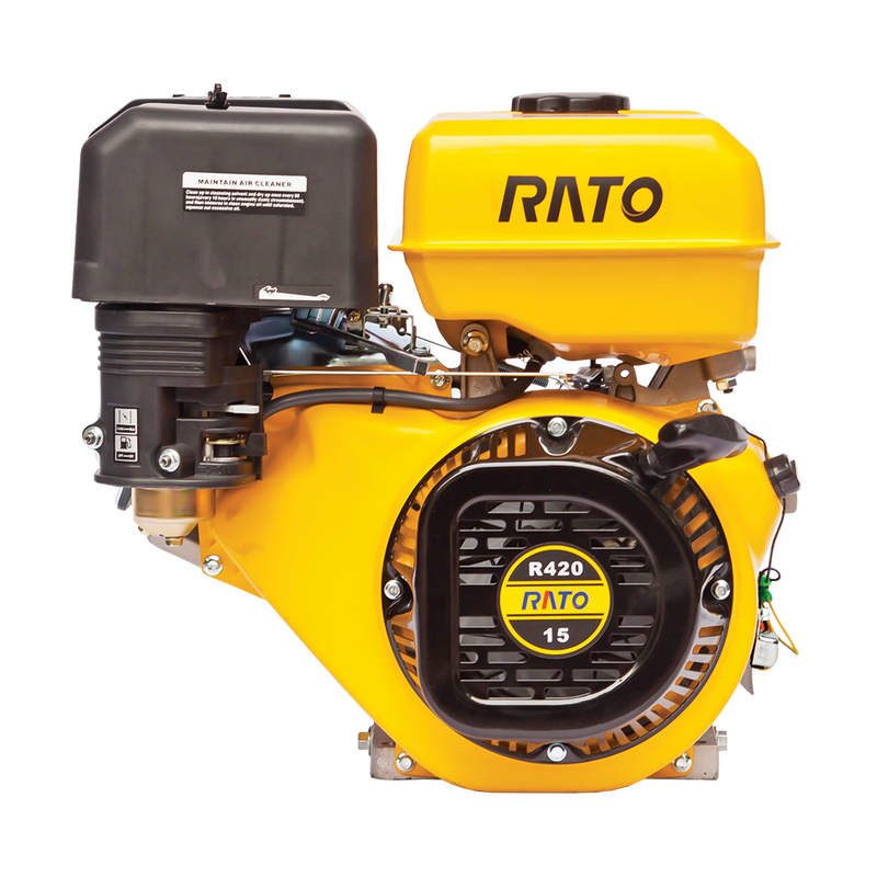 RATO R420 15HP 420cc Engine 25.4mm Horizontal Shaft