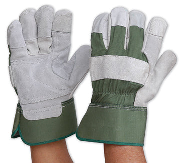 PROCHOICE Green Leather Gloves R99KG