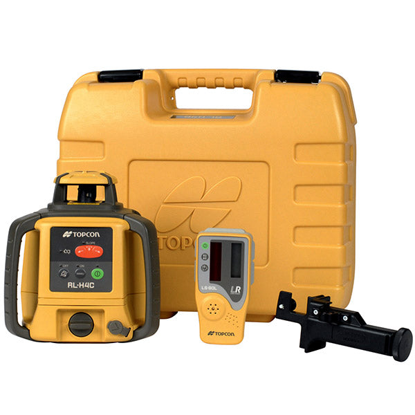 TOPCON Red Beam Construction Laser Level Kit- Rechargable-RLH4C 571776AN