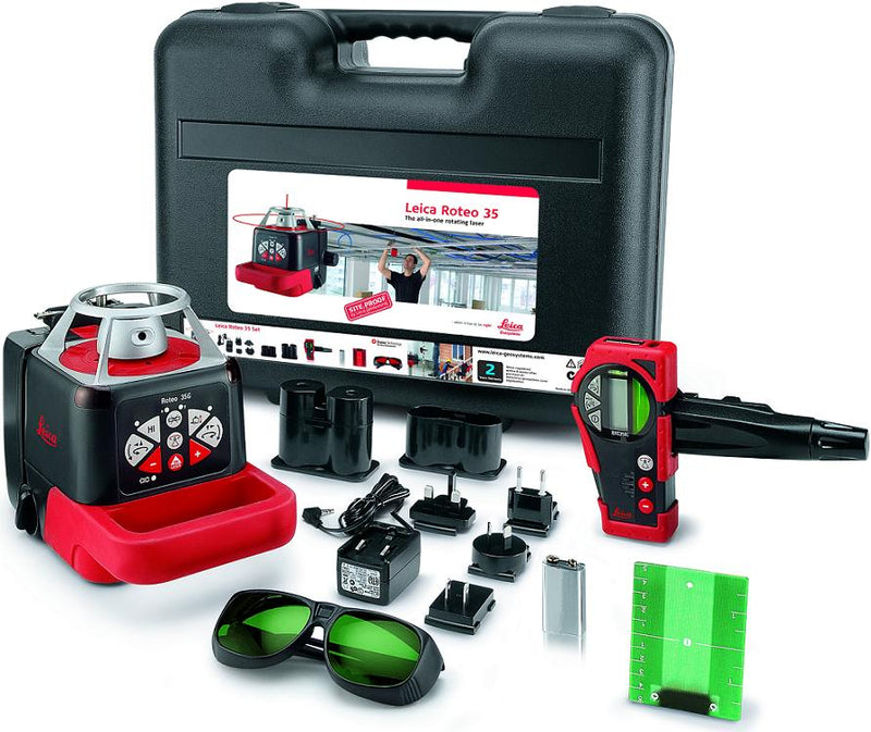 LEICA Green Beam Laser Level Kit ROTEO 35G roteo35g