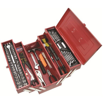 SUPATOOL 159pc Metric & Imperial Cantilever Tool Box Combo S010018