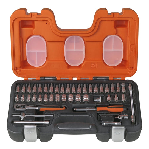 Bahco S460 46 Piece 1/4" Dr Socket Set
