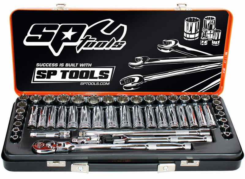 SP Tools SP20201 51pc 3/8in socket set