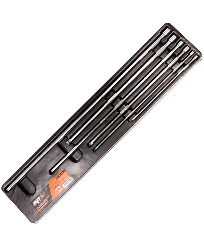 SP Tools SP20987 6pc Long Multi Drive Wobble Extension Bar Set