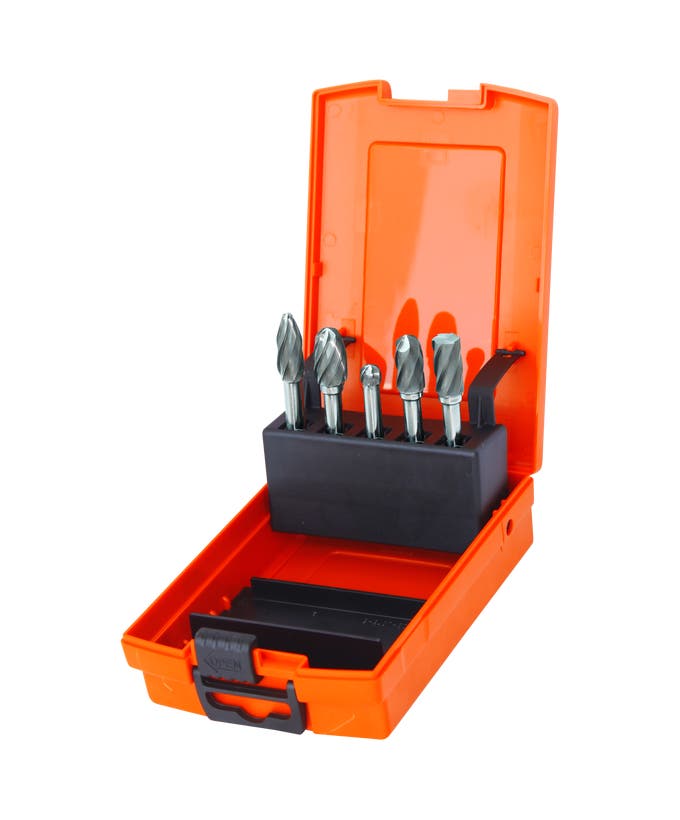 SP Tools SP31385 5pc Tungsten Carbide Burr Set Aluminium