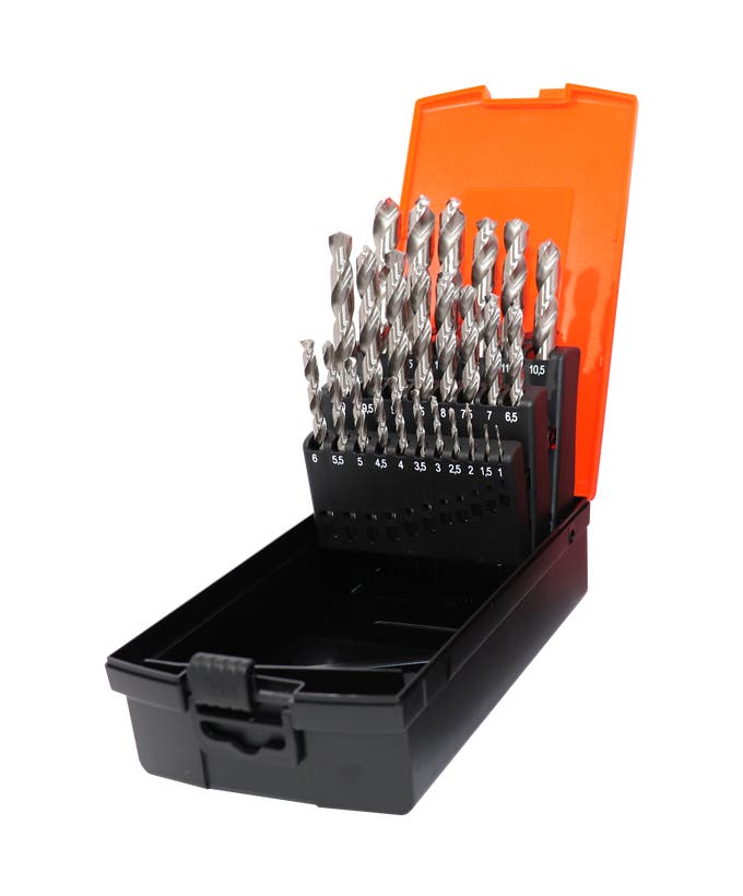SP Tools SP31391 25pc HSS Metric Drill Bit Set 1 to 13mm