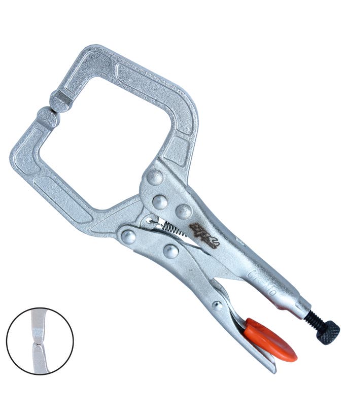 SP Tools SP32650 C-Clamp Locking Pliers Standard Jaw 150mm