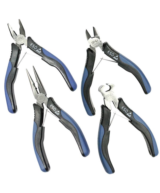 SP Tools SP32901 4pc Mini Plier and Cutter Set