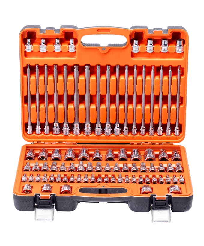 SP Tools SP39625 84pc Hex and Torx Socket Bit Set