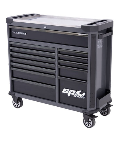 SP Tools SP42355D Tech Series 13 Drawer Roller Cabinet Diamond Black