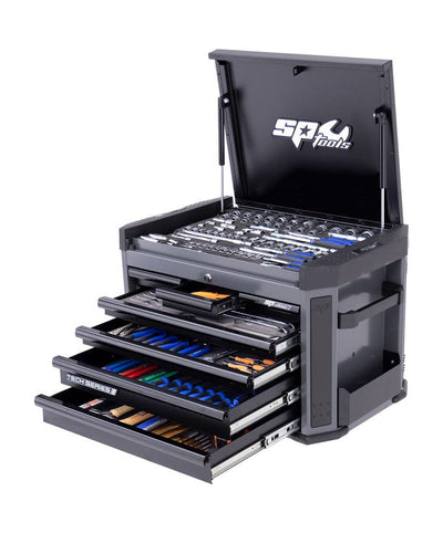 SP Tools SP50132D 305pc Metric Tech Series Tool Kit Diamond Black