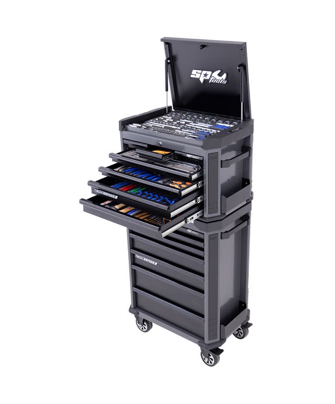 SP Tools SP50139D 306pc Metric Tech Series Tool Kit Combo Diamond Black