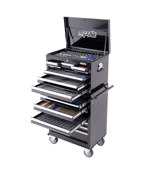 SP Tools SP50164X 549pc Custom Series Metric SAE Tool Kit Combo Extra EVA Trays