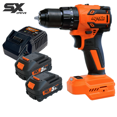 SP Tools SP83235 18V 10mm hammer drill kit manufacturer product photograph