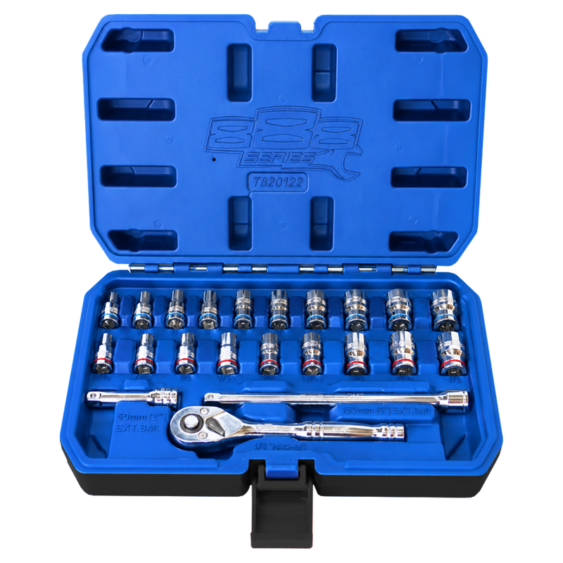 SP Tools T820122 22pc 1/4