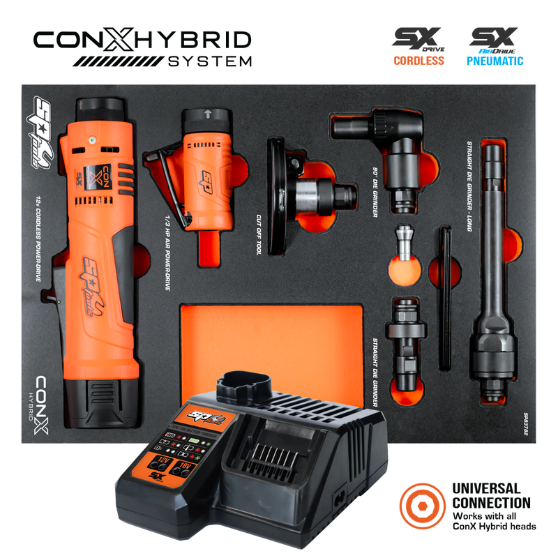 SP Tools SP83782 ConX Hybrid Cut & Grind System Kit