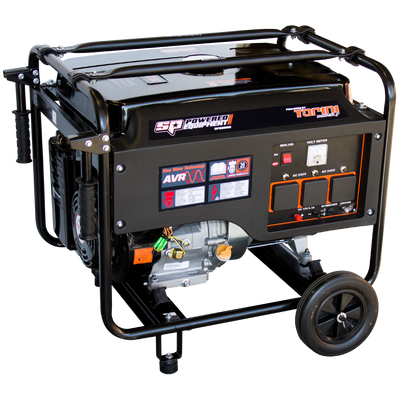 SP Tools SPG8100E 15HP 8.1kVA Industrial Series Generator