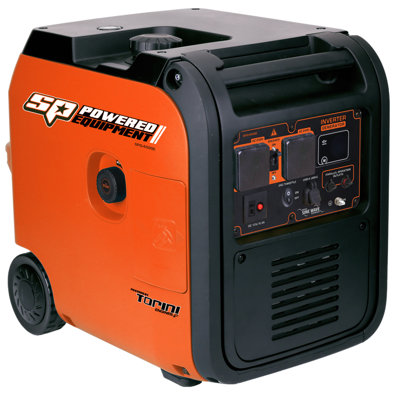 SP Tools SPGI4800E 4800W Super Quiet Inverter Generator
