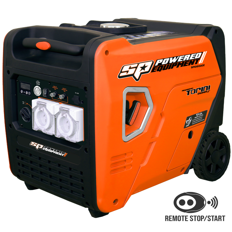 SP Tools SPGI6000E 6000W Remote Start Inverter Generator