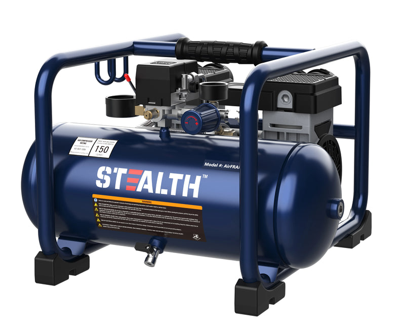 Stealth AirFRAMER Quiet Oil Free Air Compressor 2HP 12L