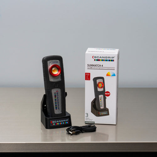 SCANGRIP SUNMATCH 4 03.5657 Rechargeable work light with 500 lumen and CCT SCAN function