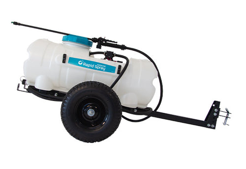 RapidLine 95L Eco Trailer Tow Behind Sprayer 1.2m Broadcast Nozzle Spray Kit