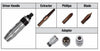 PK Tools 12pc Reversible Extractor & Impact Driver Set - PT30400