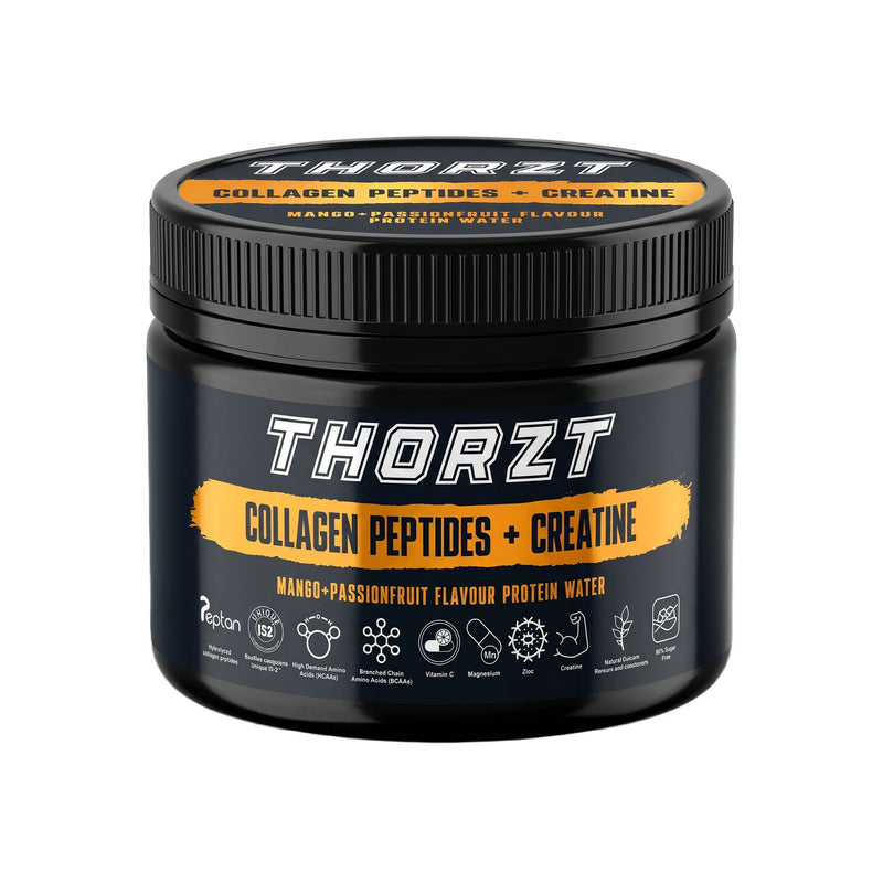 THORZT COLLAGEN PEPTIDES + CREATINE PROTEIN WATER 300G TUB