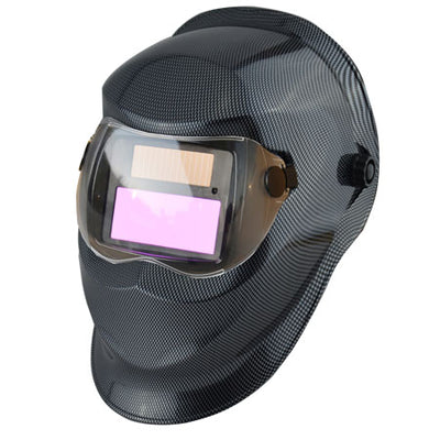 INDUSTRIAL XS TN09E Carbon Fibre Welders Auto Darkening Welding Helmet BDD