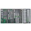 TOPTUL Tools  Jumbo Series Tool Kit 7 Drawer S/S 413pcs-GE-41330-ATD