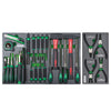 TOPTUL Tools  Jumbo Series Tool Kit 7 Drawer S/S 413pcs-GE-41330-ATD