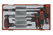 Teng Tools TTHEX7 7 PCE Metric T-handle Hex Set