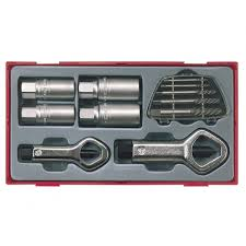 Teng Tools TTSN11 11 PCE Stud, Nut & Screw Extractor Set-BD